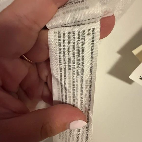 Abercrombie & Fitch Terry Cloth Cover Up - Picture 5 of 6